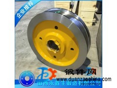 鍛件廠專業(yè)鍛造筑路機(jī)械車輪鍛件