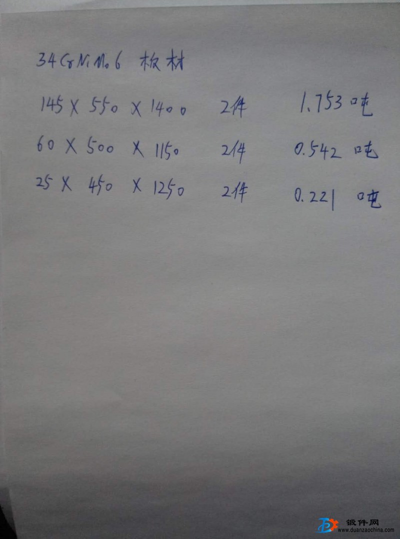 求購鍛件