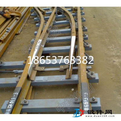 工礦鐵路配件生產銷售 DK715-5-20單開道岔 礦用道岔