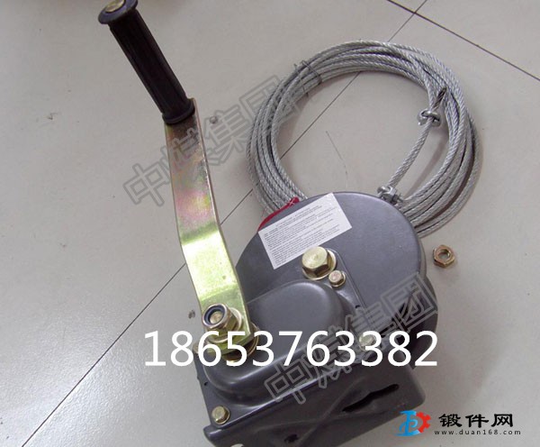 手搖絞盤自鎖家用微型絞盤機牽引機便捷式手動絞車卷揚機
