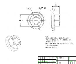 采購防滑螺母法蘭螺母